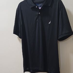 Nautica Black Polo Shirt
